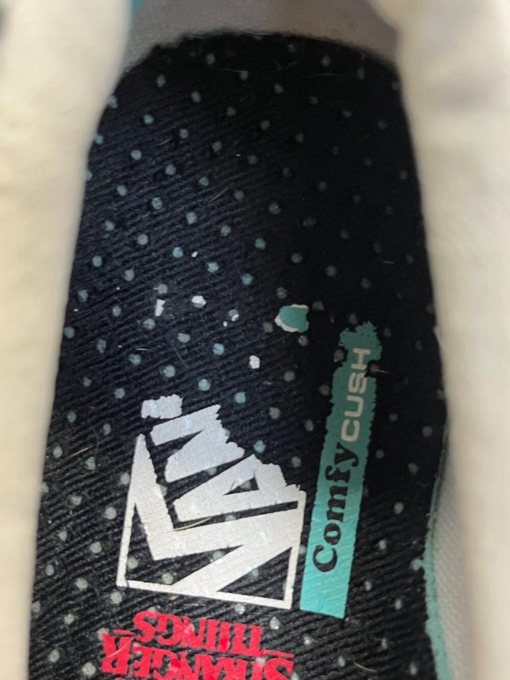 Vans Slip On x Stranger Things Hellfire Club Womens Size 9 Skate Shoes Sneakers - Picture 8 of 10